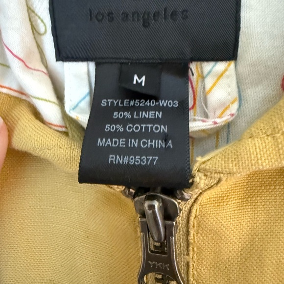 Anthropologie | Mustard Yellow Hooded Jacket by Sanctuary, Size Medium - Picture 7 of 8